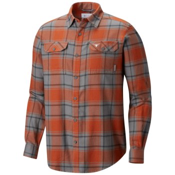 Columbia Overhemd Heren, Flare Gun Flannel Long Sleeve - Texas Gekleurd, 69FVOJDPK